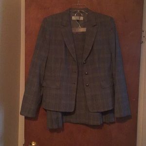 Gray plaid 2piece Tahiti